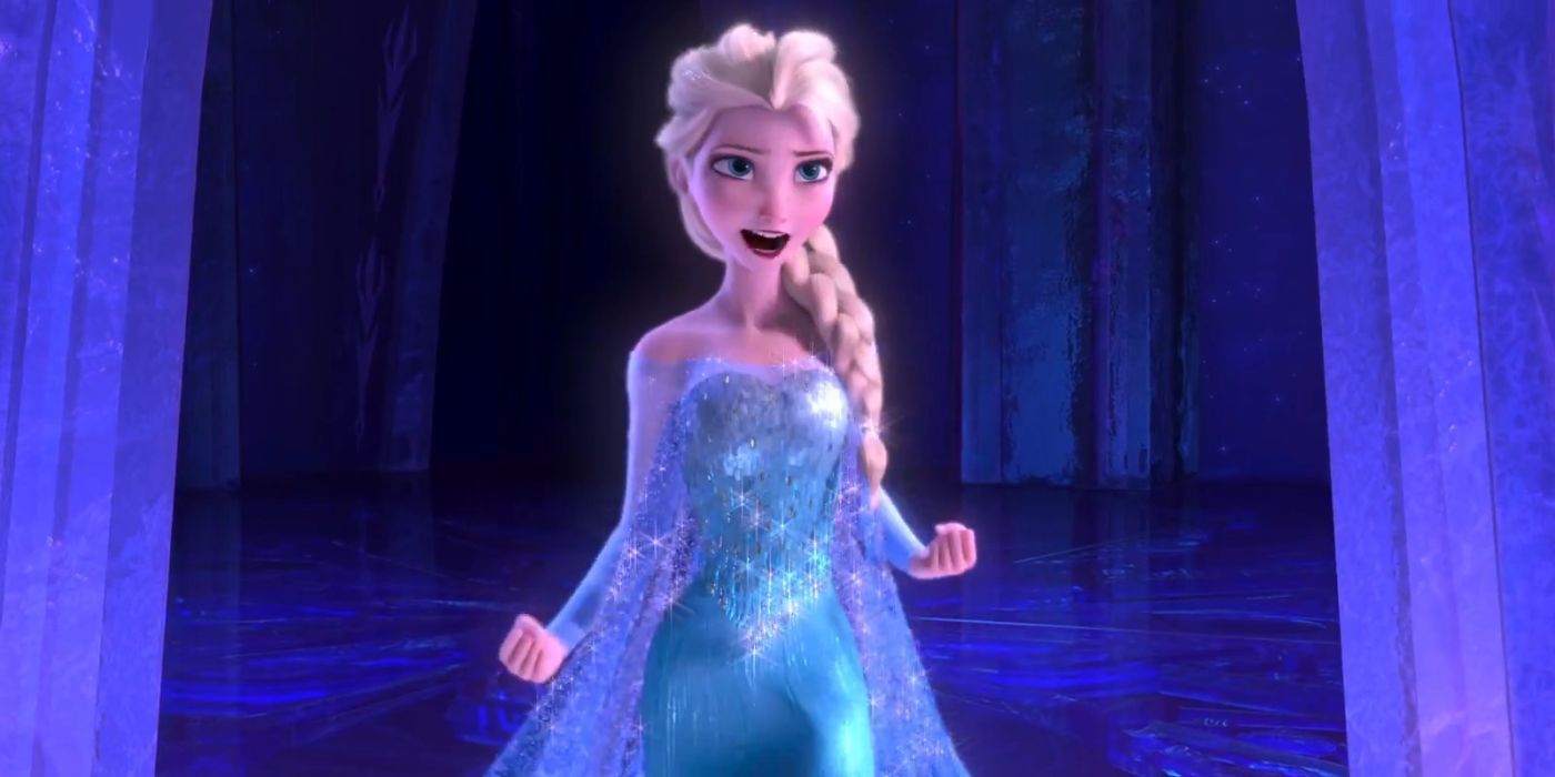 Elsa sings 