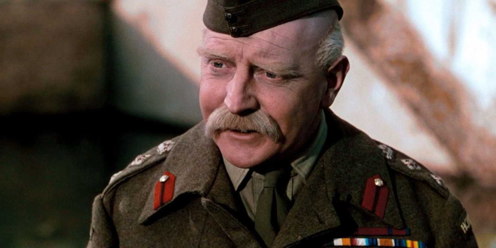 An old man in a military uniform in Life and Death of Colonel Blimp
