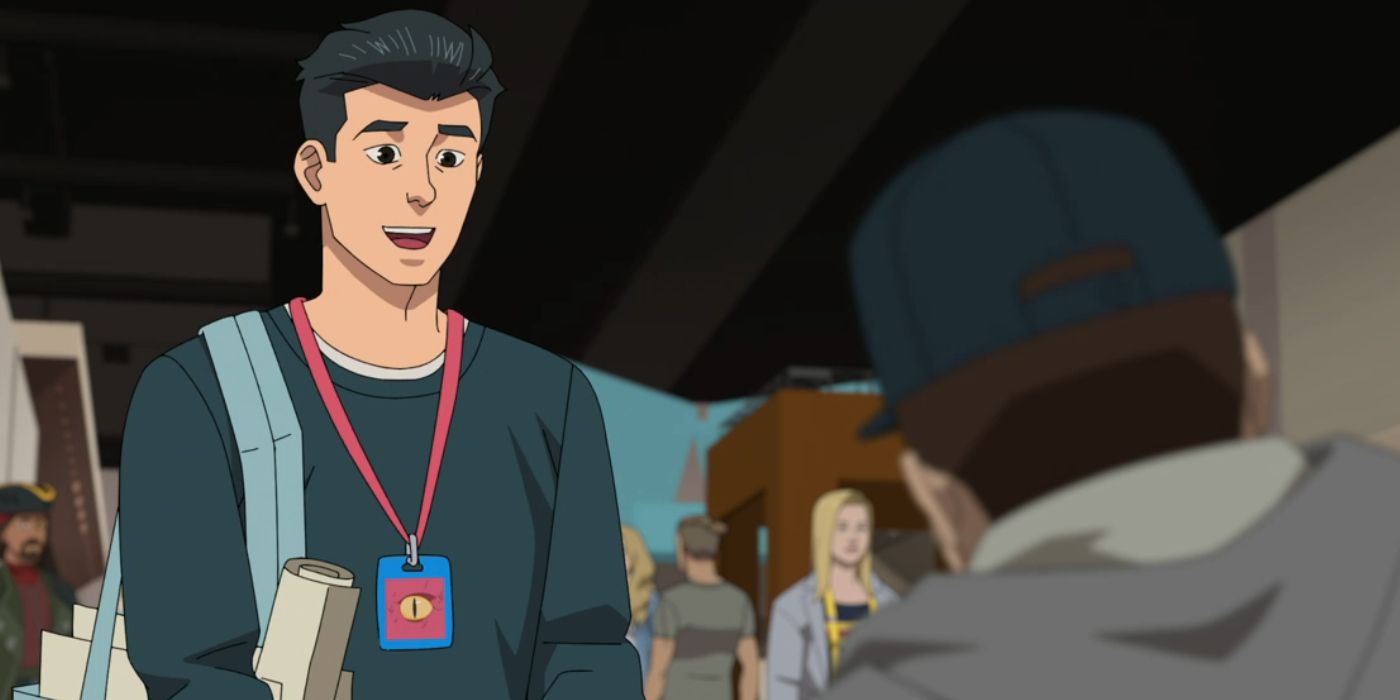 Mark grayson attending comic con in invincible season 2