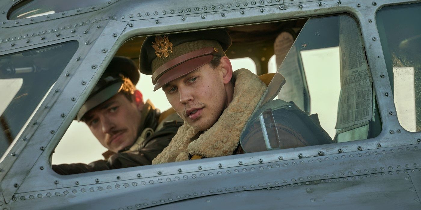 Austin Butler and Nate Mann in the Masters of the Air finale