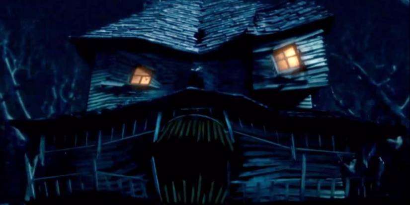 The Monster House roaring in 'Monster House'