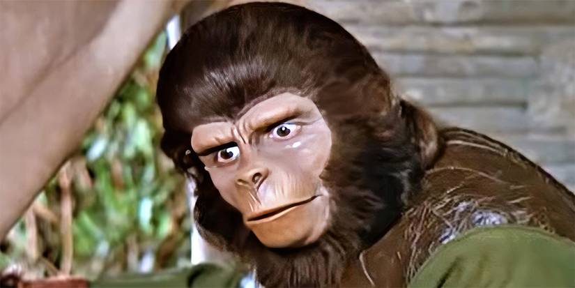 An ape from the "Gladiator" episode of CBS' Planet of the Apes series. 