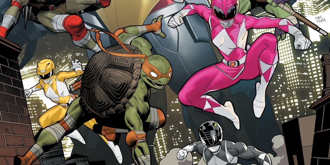 Remember the Power Rangers and Teenage Mutant Ninja Turtles Crossover?