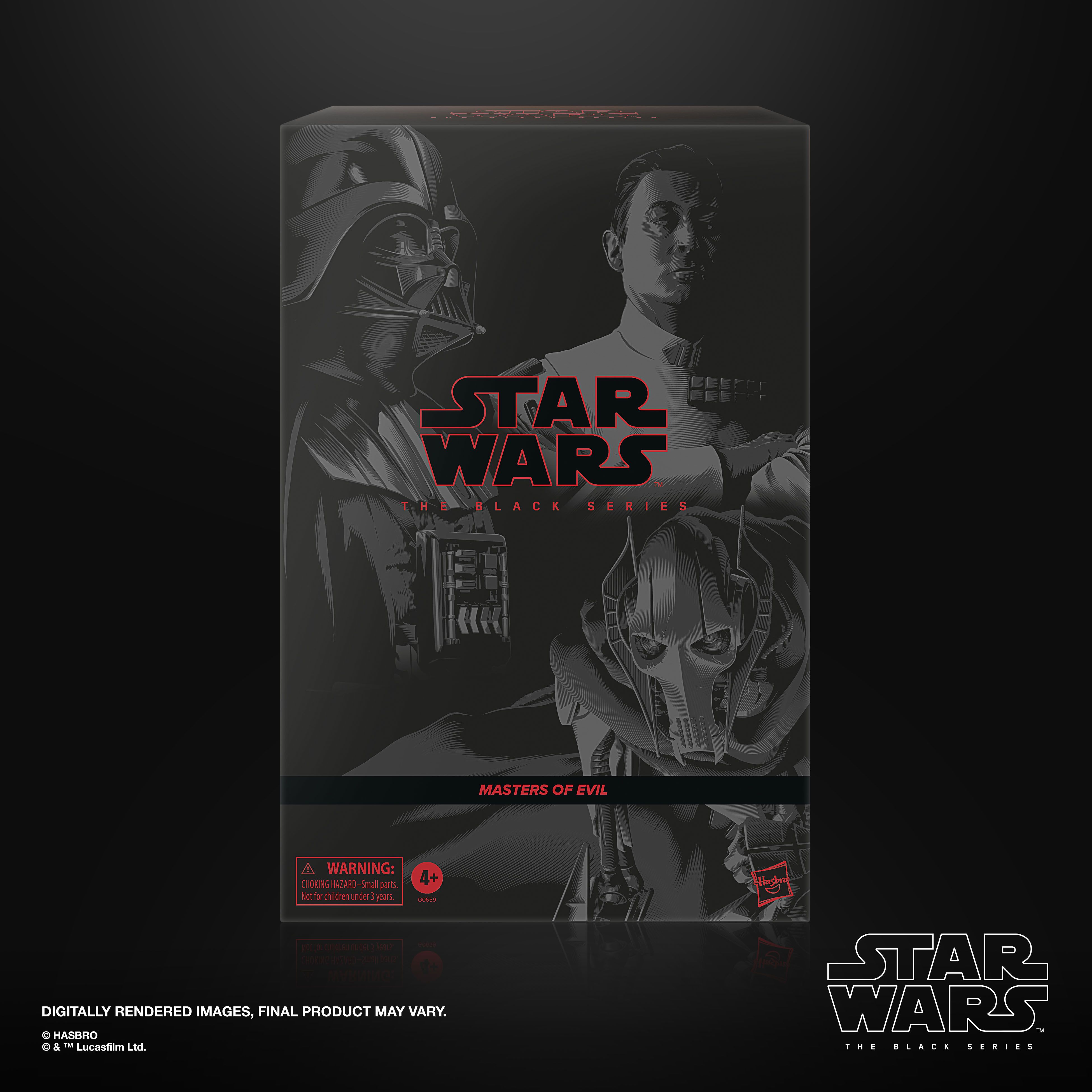 Star Wars — Vader, Thrawn & Grievous Get New Black Series Three-Pack