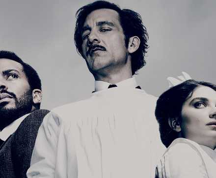 The cast of The Knick on a poster for the series