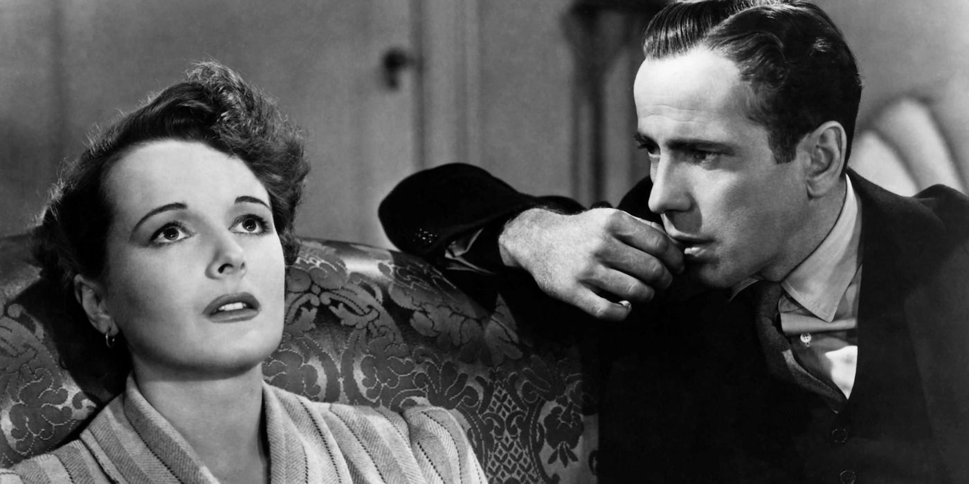 the-maltese-falcon-mary-astor-leaning-back-on-the-couch-with-humphrey-bogart-sitting-close-and-watching-her The 6 Most Intelligent Characters in Classic Movies, Ranked