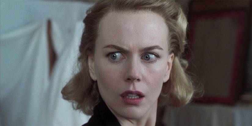 Nicole Kidman parecendo chocado com os outros