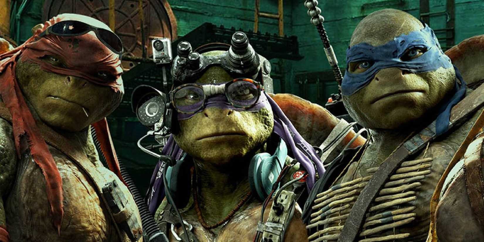 The Turtles in Teenage Mutant Ninja Turtles: Out of the Shadows.
