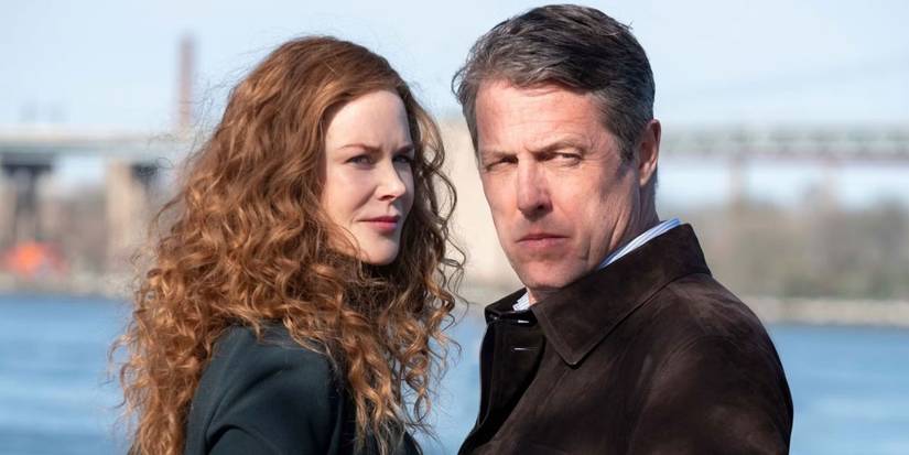 Nicole Kidman and Hugh Grant with water in the background from 'The Undoing.'