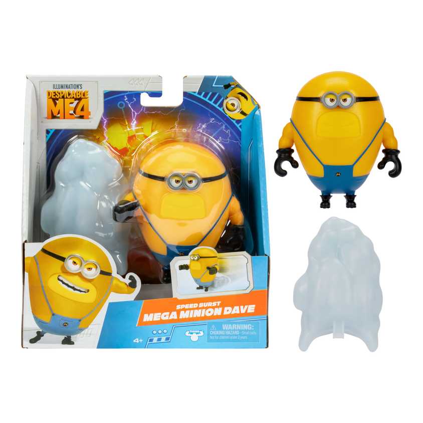 Minion Moi, moche et méchant, figurine d'action Mega Dave de Minion Moi, moche et méchant, figurine d'action Mega Dave de