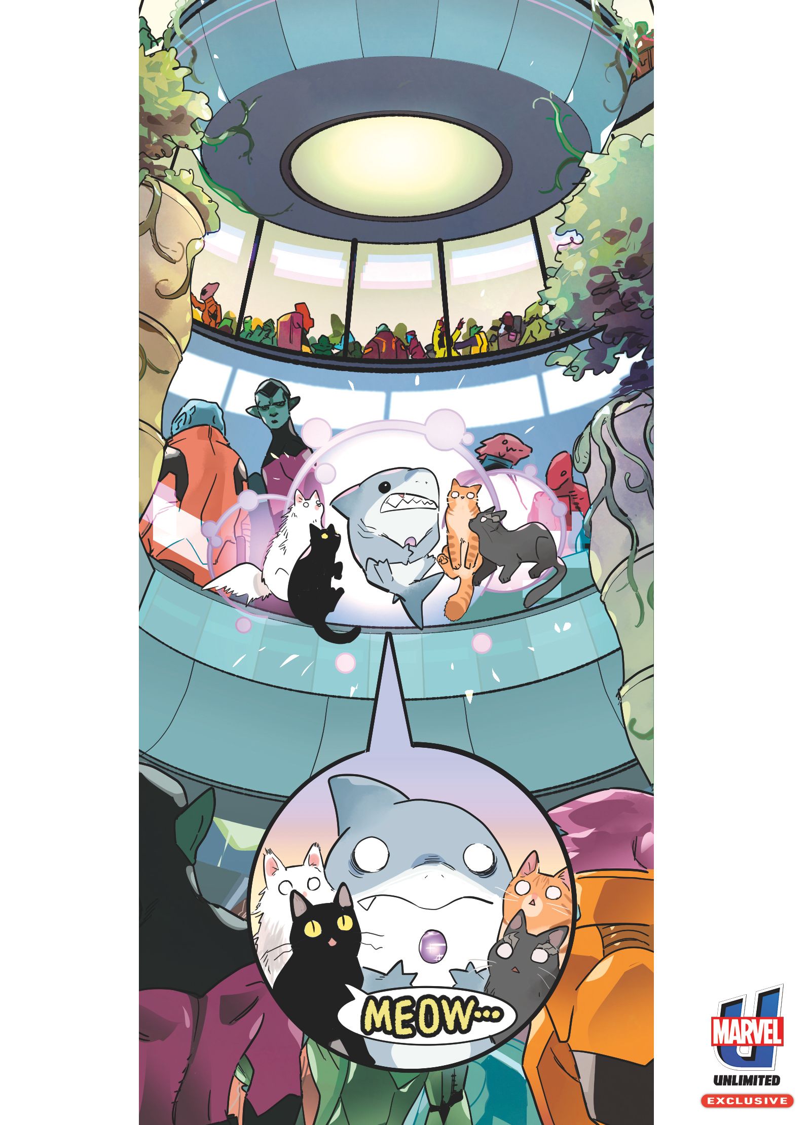 Marvel's 'Infinity Paws' Images Tease a Cosmic Comic Crossover