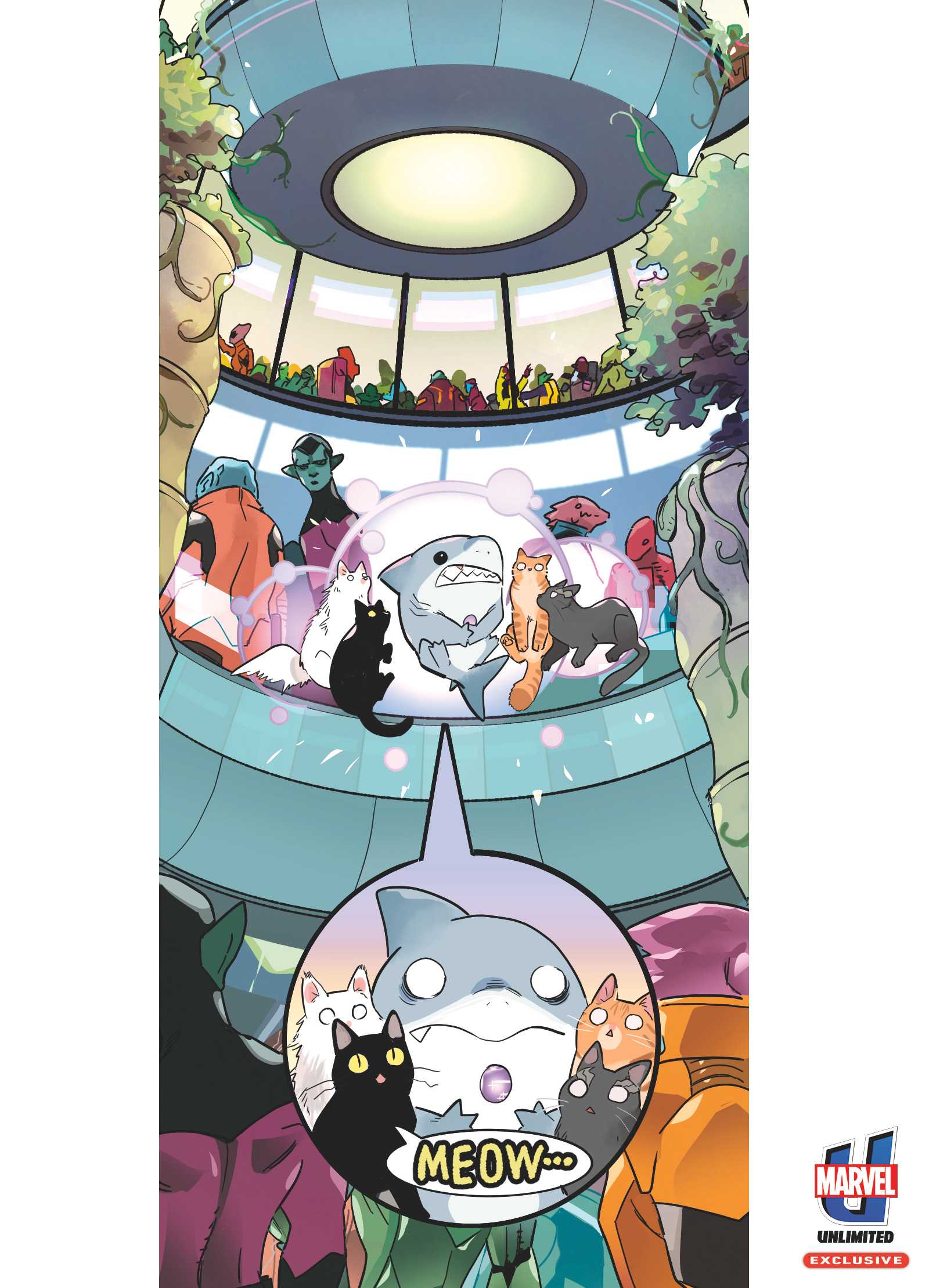 Infinity Paws Edition Marvel's 'Infinity Paws' Images Tease a Cosmic Comic Crossover