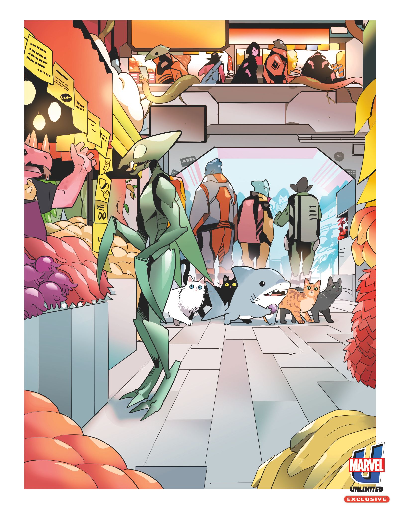 Marvel's 'Infinity Paws' Images Tease a Cosmic Comic Crossover