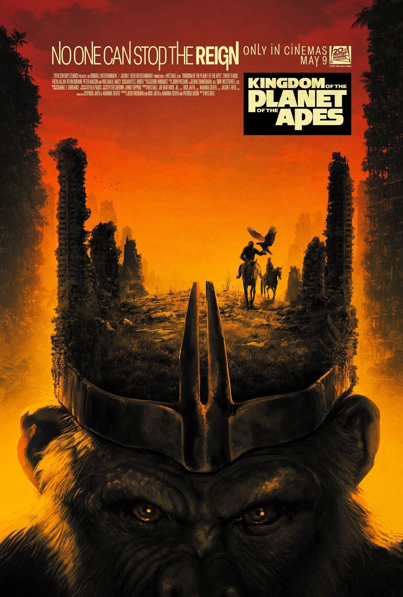 Kingdom of the Planet of the Apes' Poster — Proximus' Reign Begins