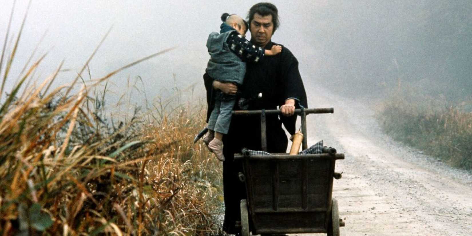 Lone Wolf and Cub- Baby Cart in Peril still