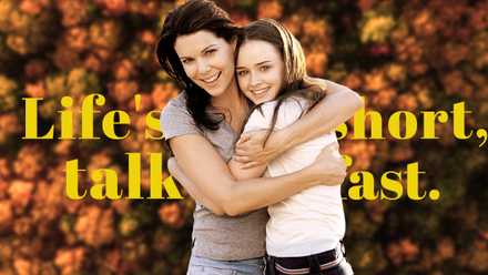 Lorelai and Rory from Gilmore Girls