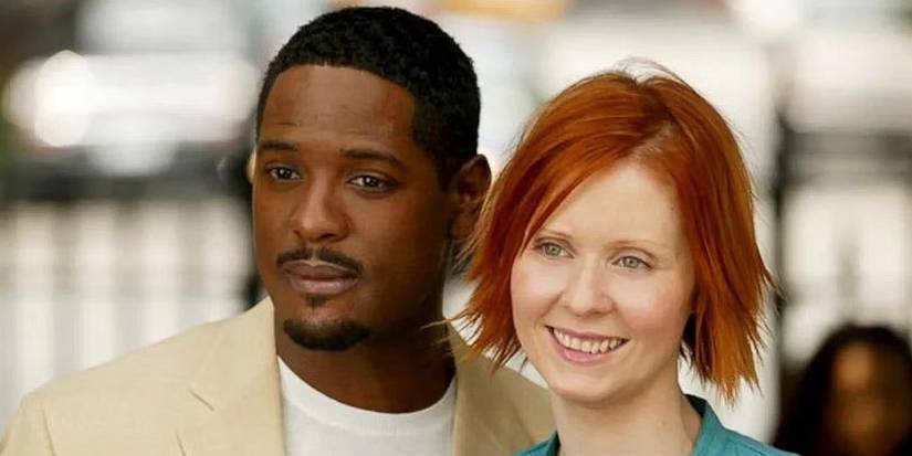 Miranda Hobbes and Robert Leeds in Sex and the City