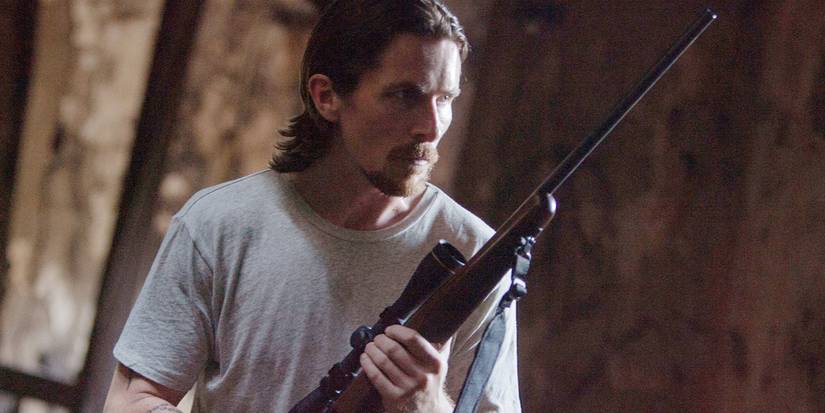 Russell Baze with a sniper rifle in 'Out of the Furnace.'