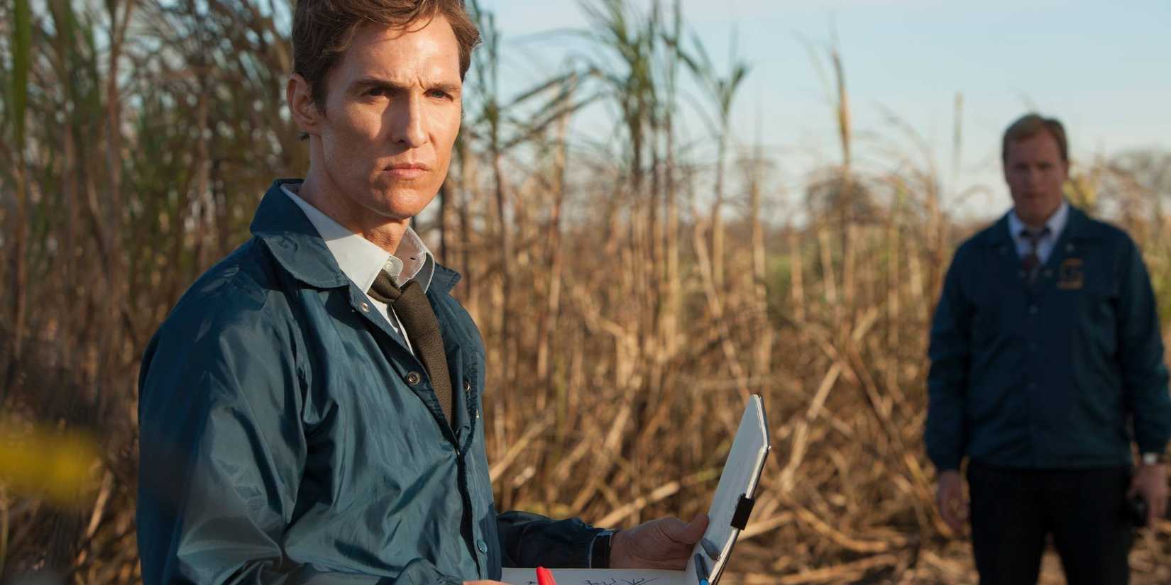 Matthew McConaughey as Rust Cohle Seas 1 Episode 1 True Detective