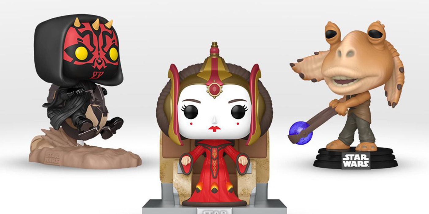 Star Wars: The Phantom Menace' Gets New 25th Anniversary Funko Pops