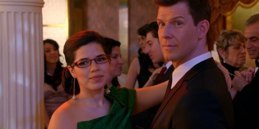 Betty and Daniel dance at Hilda's wedding.