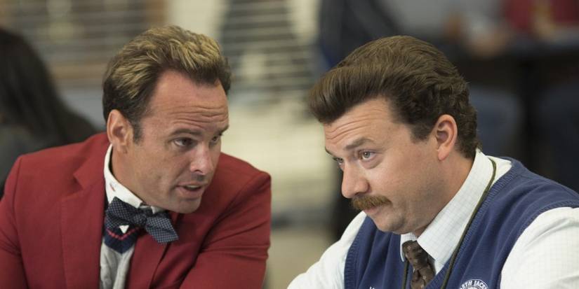 Walton Goggins and Danny McBride as Lee Russell and Neal Gamby in 'Vice Principals' on HBO.