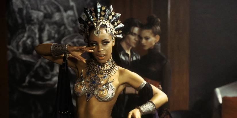 Aaliyah in Queen of the Damned as Queen Akasha