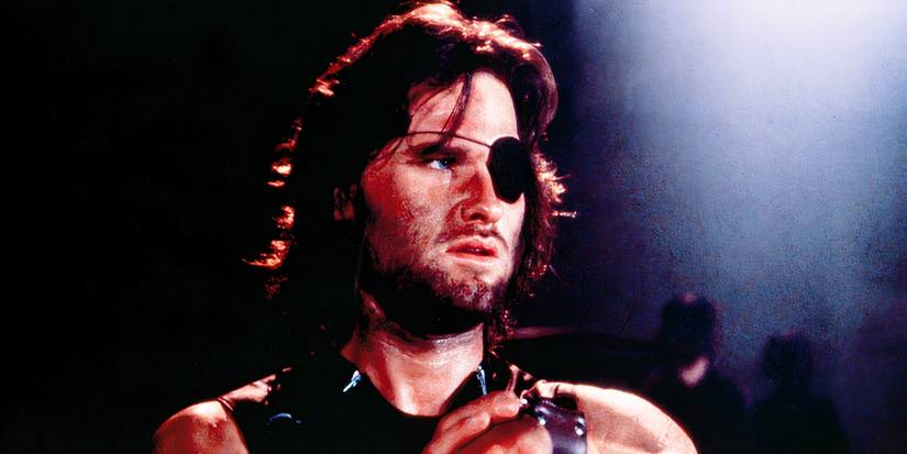 Kurt Russell as Snake Plissken in Escape From New York