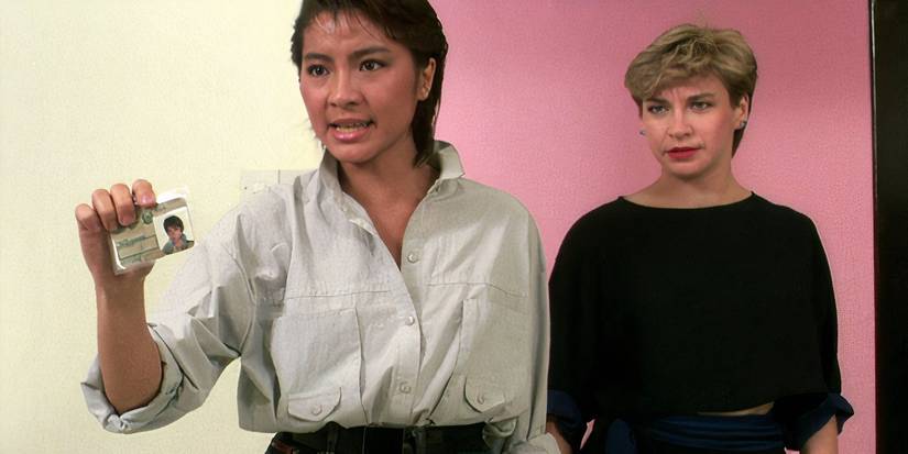 Michelle Yeoh and Cynthia Rothrock in Yes Madam