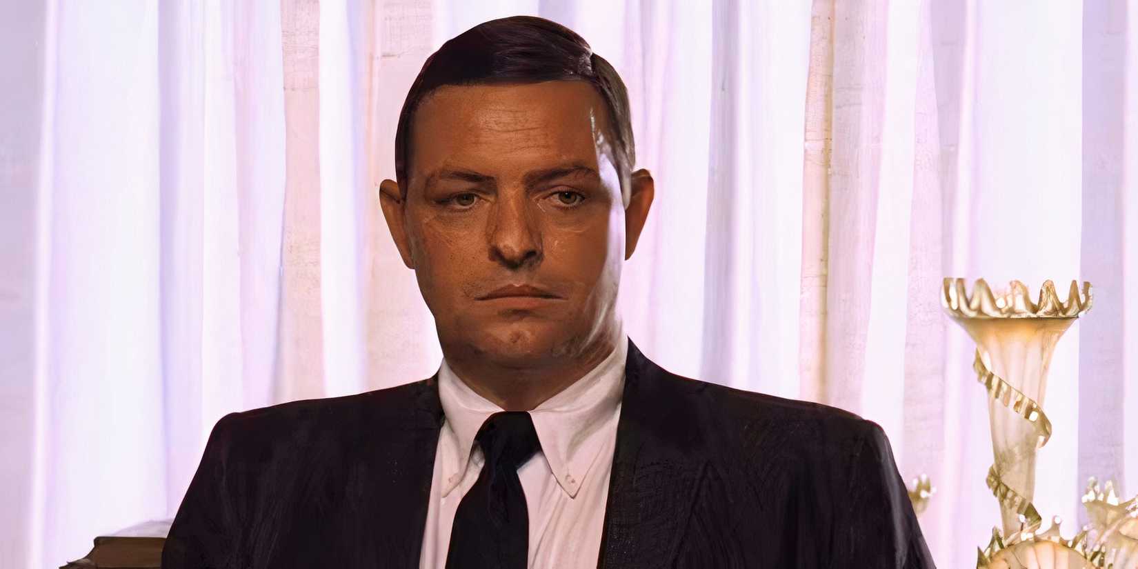 Al Neri looking pensive in The Godfather: Part II (1974)