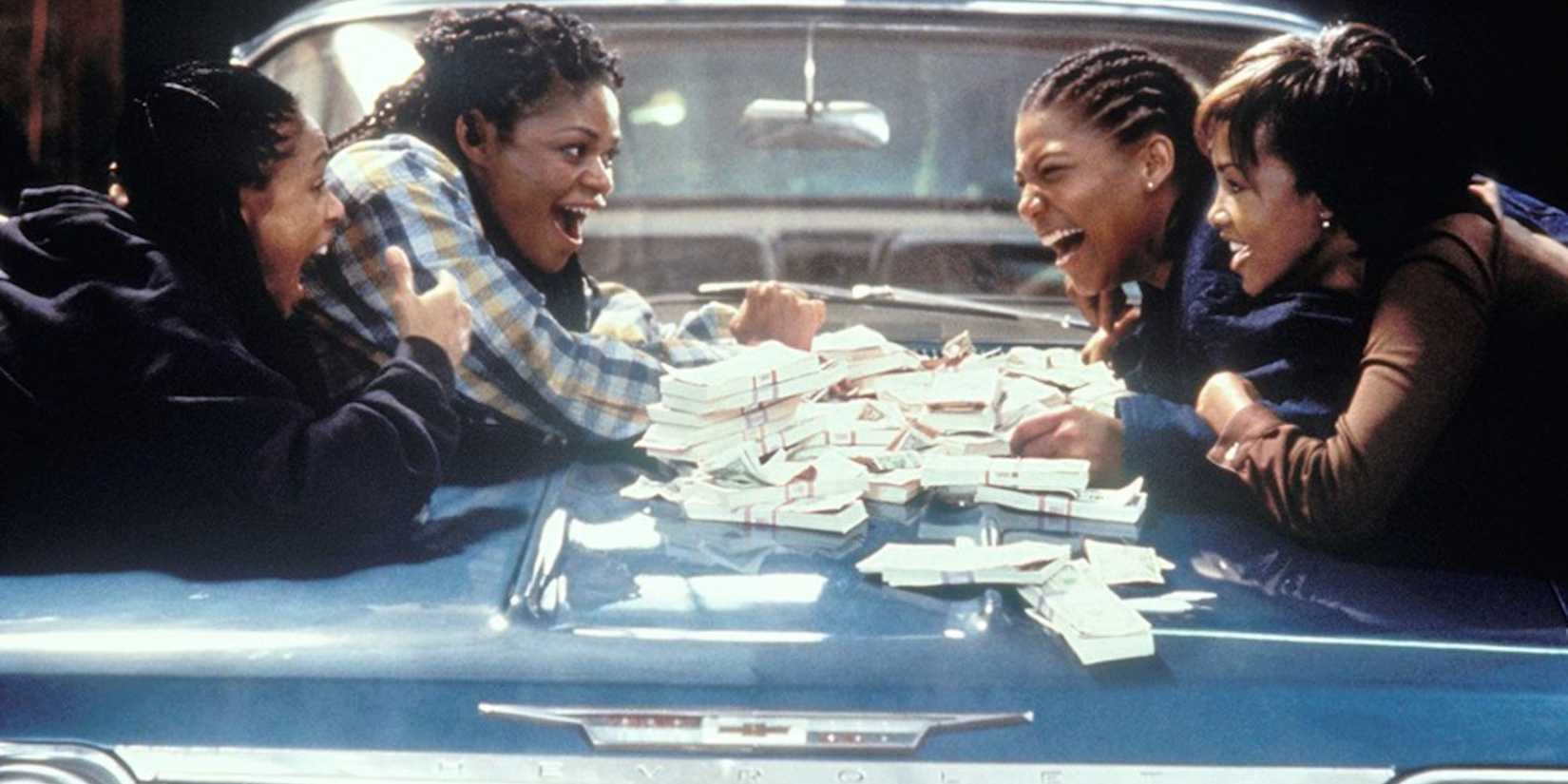 Jada Pinkett, Queen Latifah, Vivica A Fox, and Kimberly Elise in 'Set It Off'