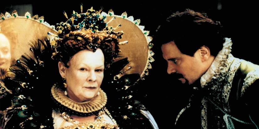 The Duke of Wessex talks to Queen Elizabeth I in Shakespeare in Love