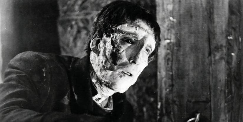Christopher Lee as The Monster in The Curse of Frankenstein (1957)