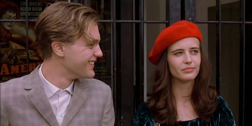 Michael Pitt and Eva Green in The Dreamers