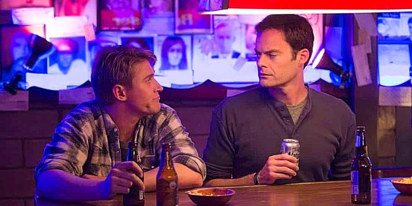 Barry e Ryan no episódio piloto de Barry.