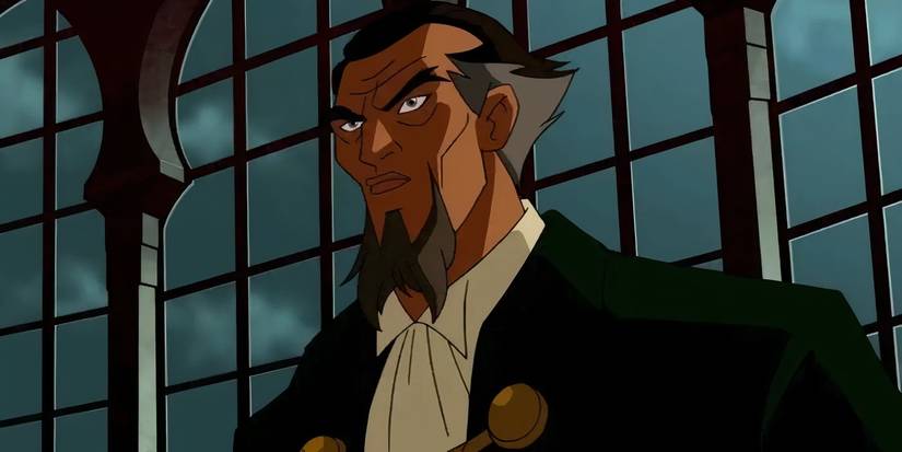 Ra's al Ghul voiced by Jason Isaacs from Batman: Under the Red Hood.