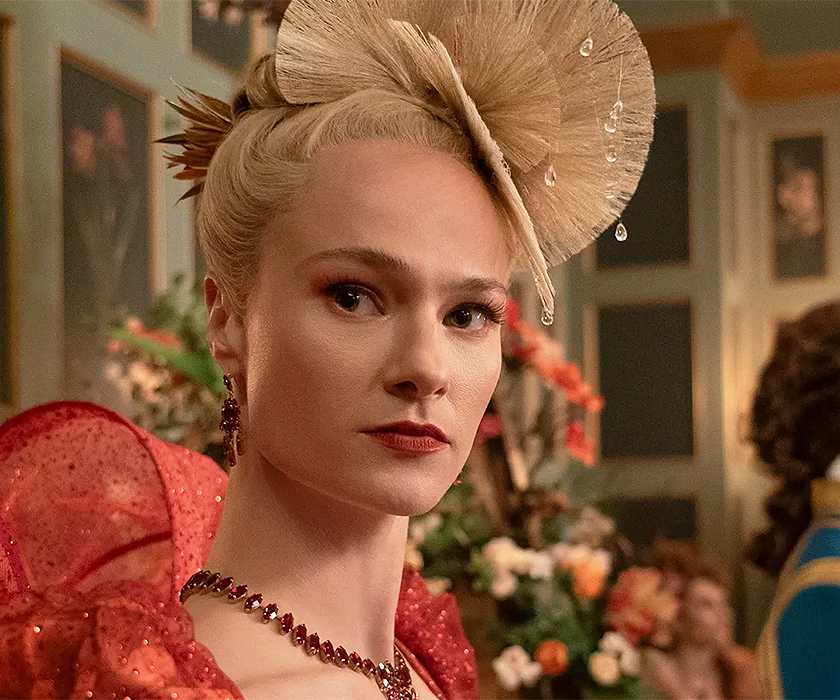 cressida red dress bridgerton Cressida Cowper Entrance: Bridgerton TV Show's Memorable Moment