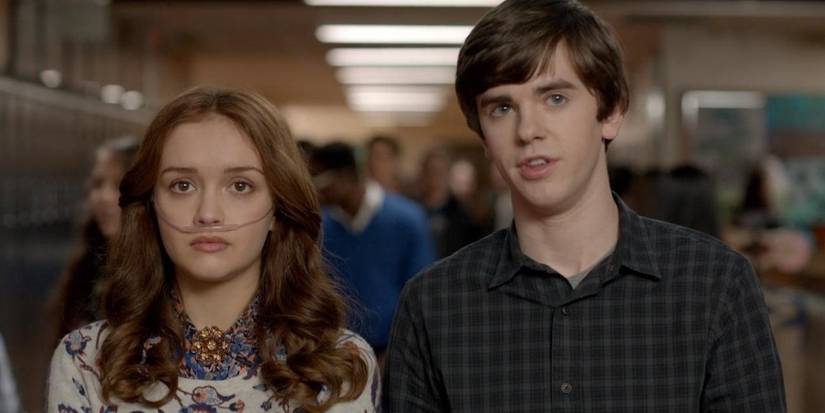 Emman Decody (Olivia Cooke) and Norman Bates (Freddie-Highmore) of 'Bates Motel'.