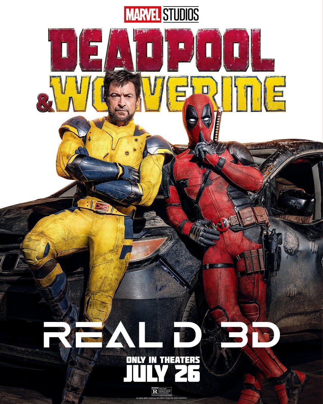 Deadpool & Wolverine' Posters — Wade and Logan Swap Friendship