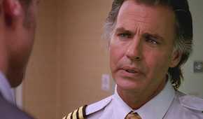 Frank Lapidus (played by Jeff Fahey), realizes he is going back to the Island when he encounters Jack (Matthew Fox) and other Oceanic survivors on his airplane in Lost’s Season 5 Episode ‘316.’