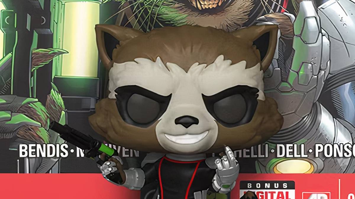 Rocket Raccoon Blasts Off With Funko Pop! Comic Cover Figure [Exclusive]
