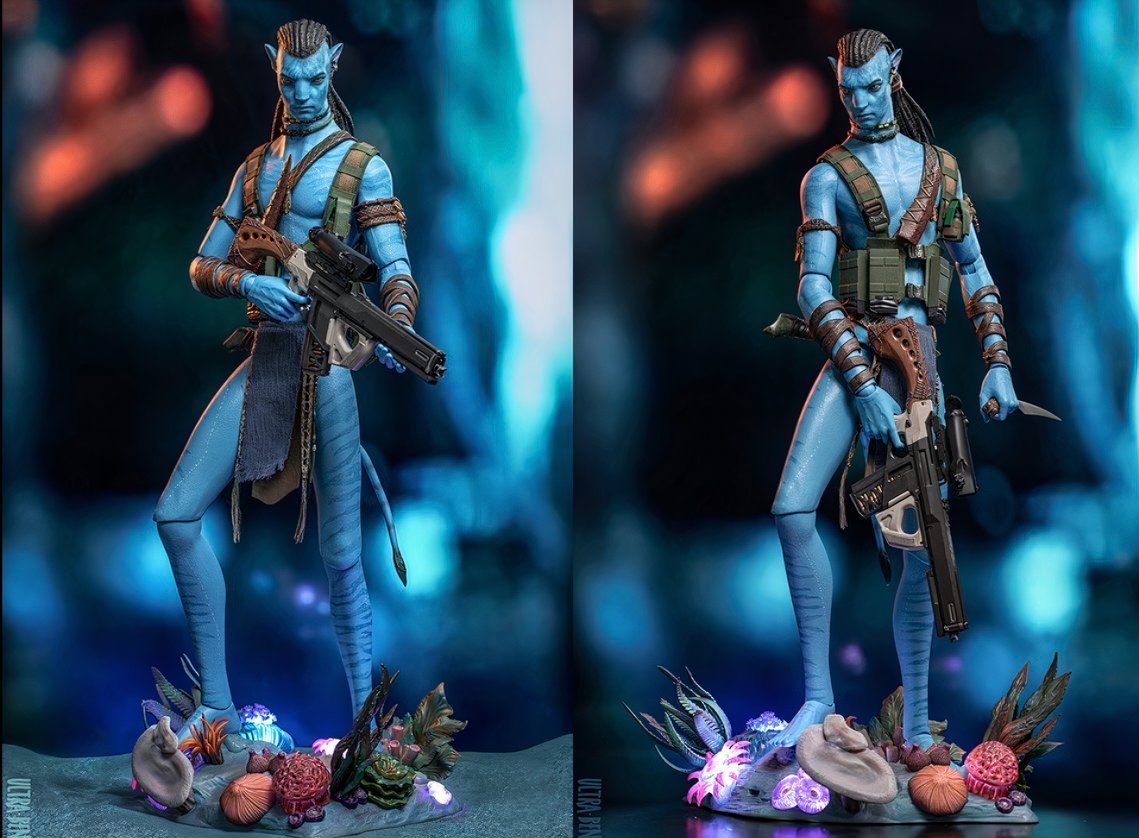 Avatar's Jake Sully Prepares for Battle With a New Hot Toys Figure