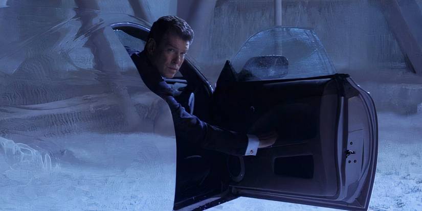 James Bond coming out from an invisible car in Die Another Day