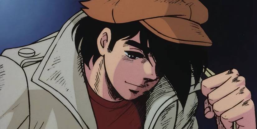 Joe looking peaceful in tattered clothes in Tomorrow's Joe