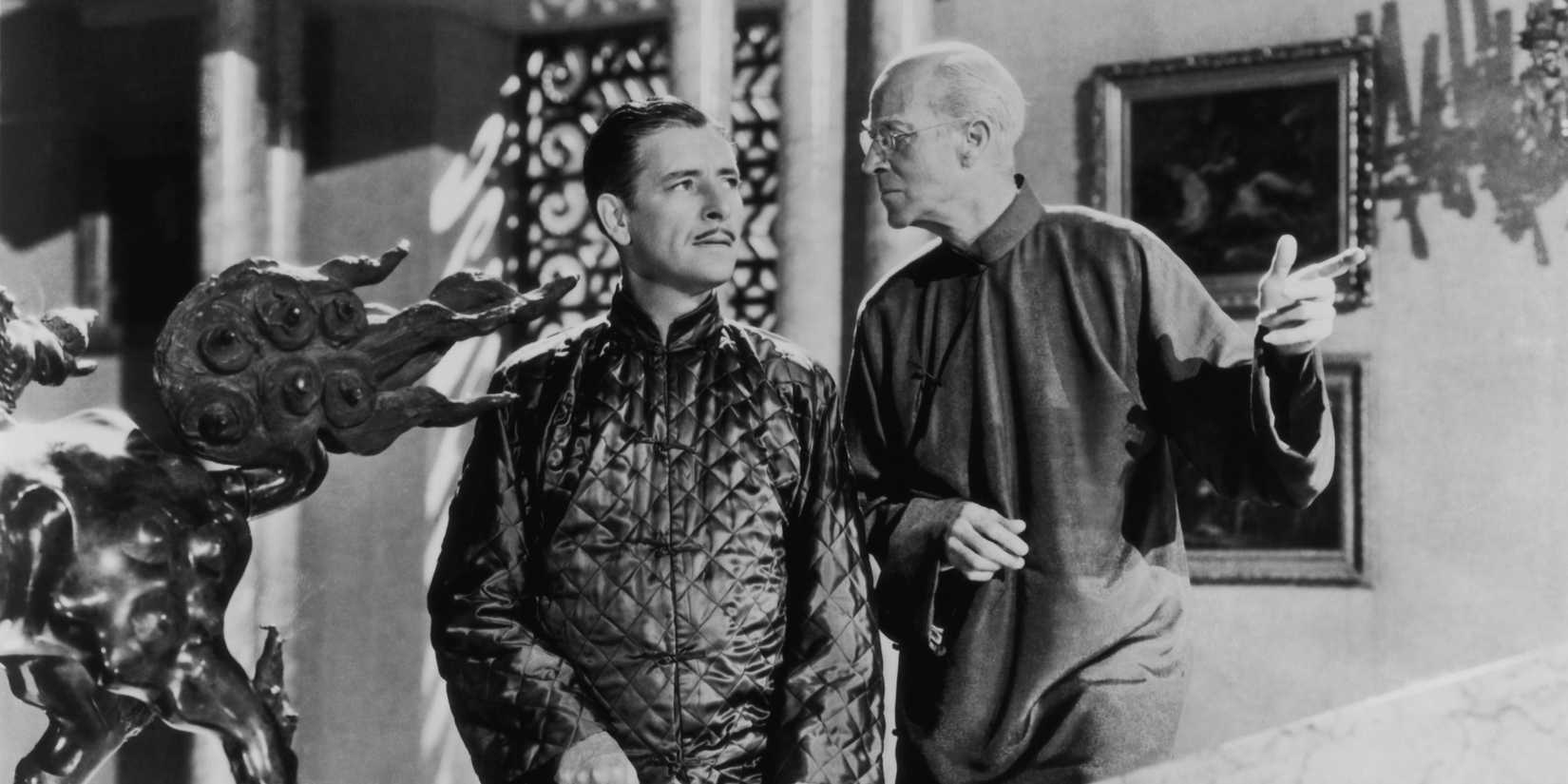 Ronald Coleman and H. B. Warner in Lost Horizon 1937