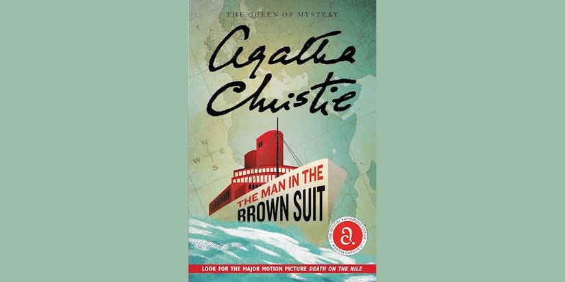 Book cover of Man in the Brown Suit by Agatha Christie