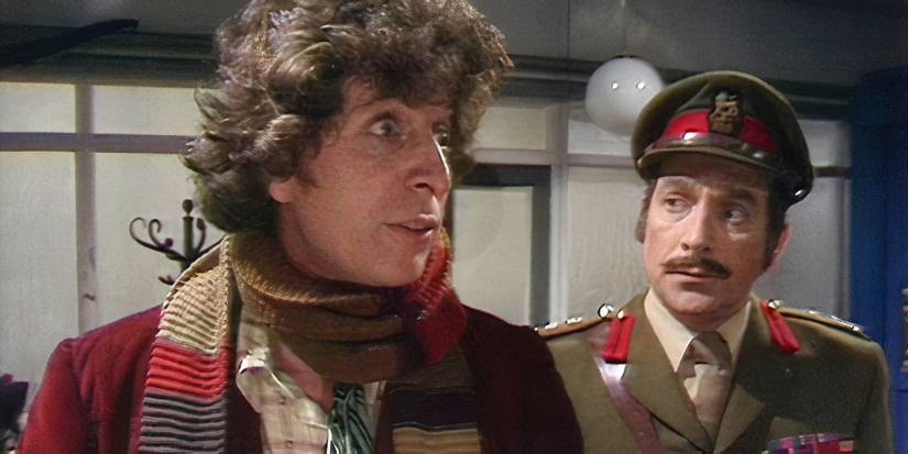 The Fourth Doctor (Tom Baker) thinks in 'Robot' (Doctor Who)
