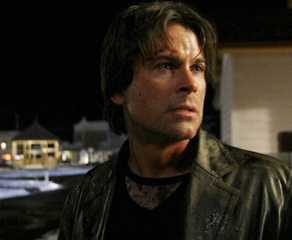 Ben Mears (Rob Lowe) looks out over the town in the 2004 'Salem's Lot' miniseries.