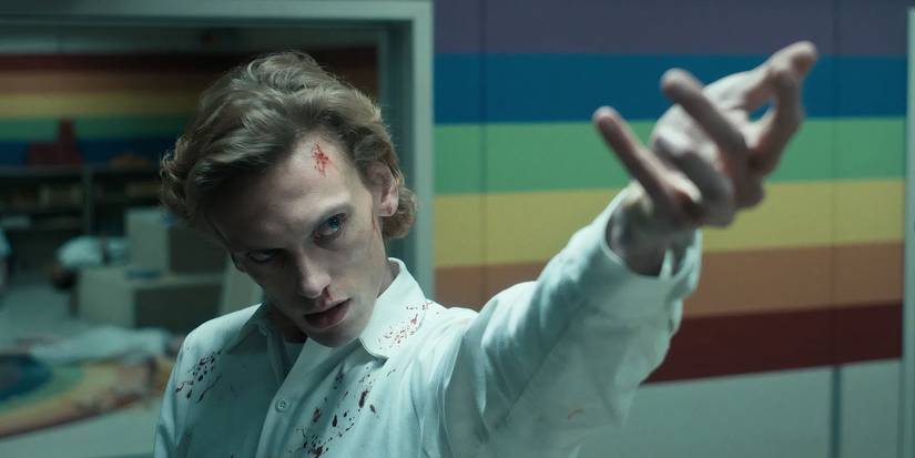 Jamie Campbell Bower As Henry Creel In Stranger Things In The Rainbow Room