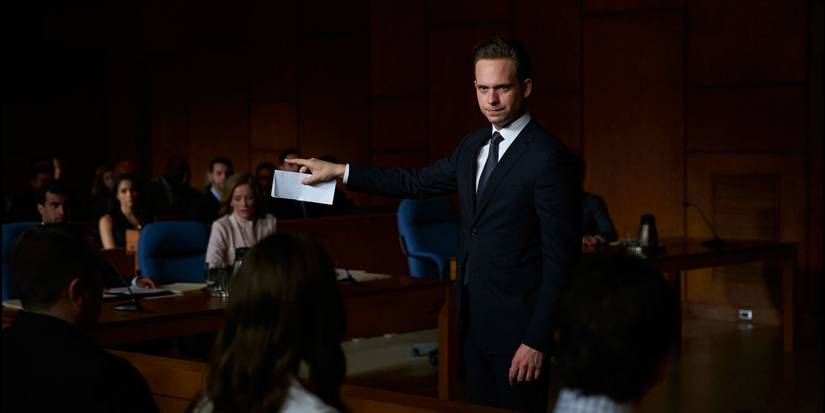 Patrick J. Adams as Mike Ross in 'Suits' Season 5, Episode 15 "Tick Tock" (2016)